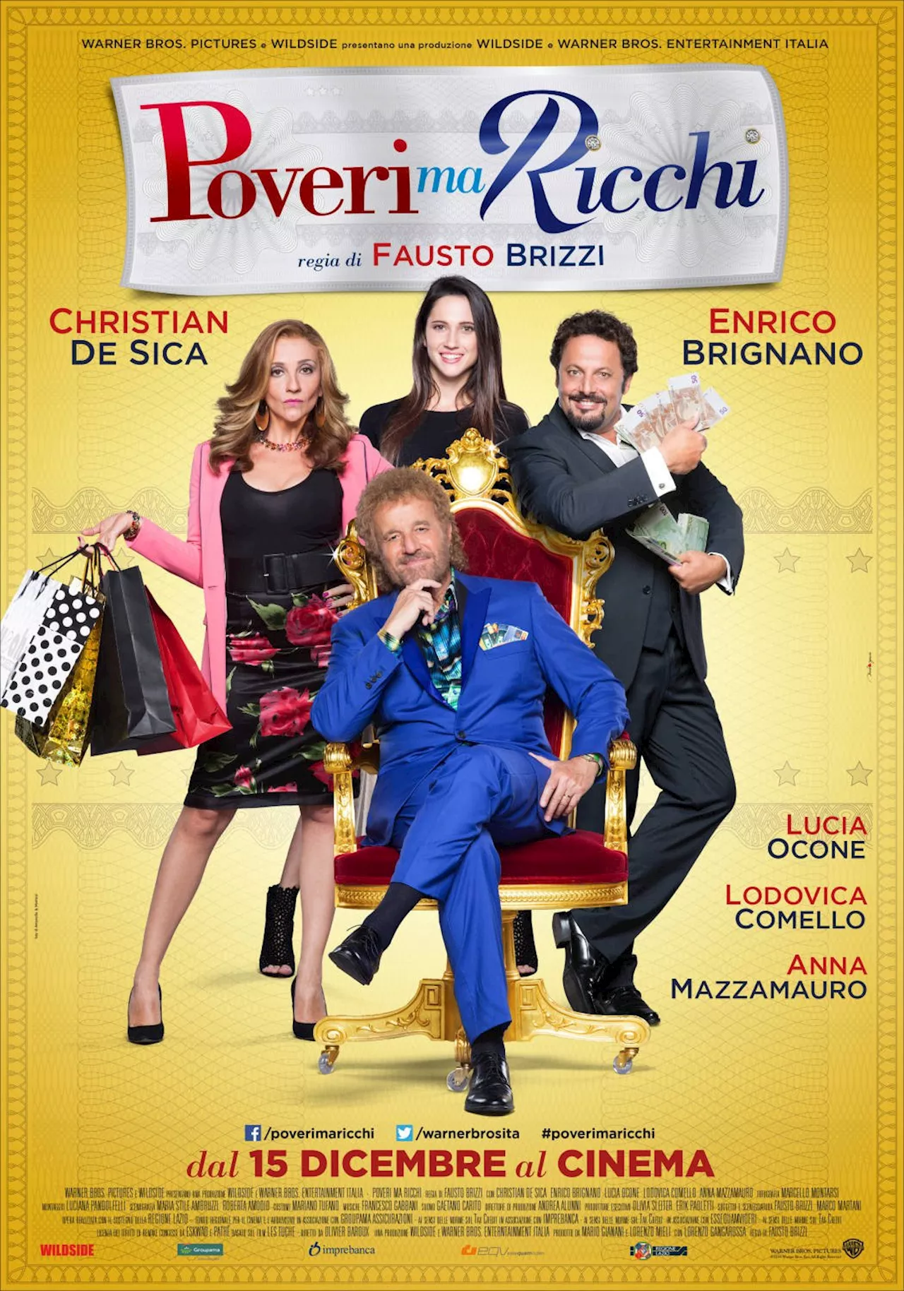 Poveri ma ricchi - Film (2016)