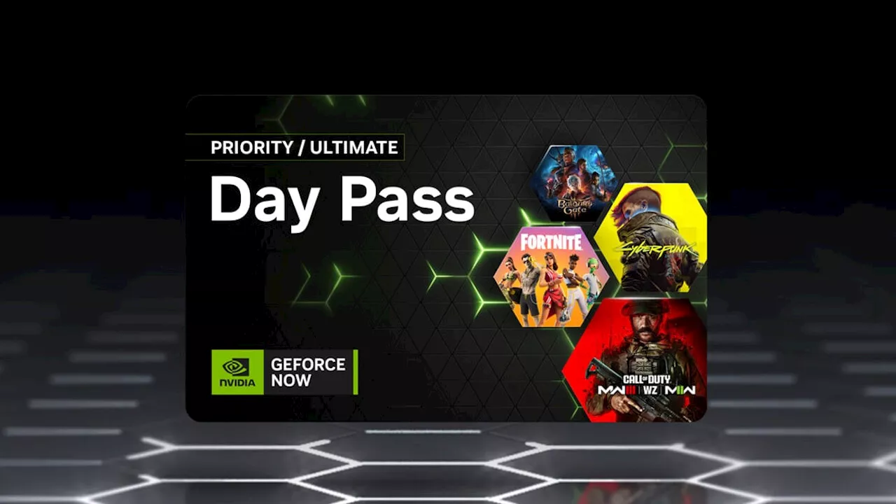 Spiele-Streaming: GeForce Now gibt es jetzt im Day Pass und mit Cloud G-Sync