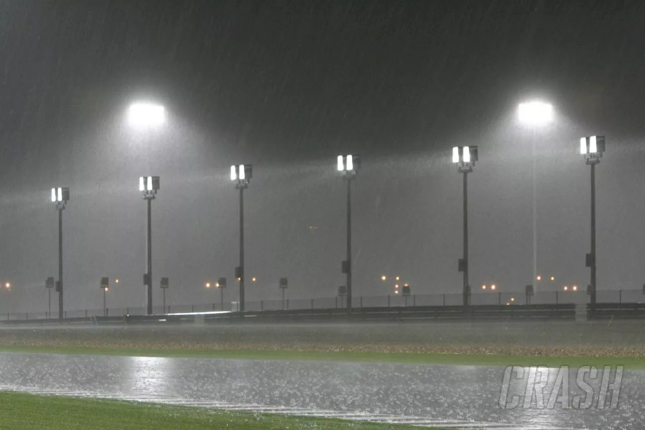 UPDATE: Rain in Qatar alters Friday night MotoGP practice