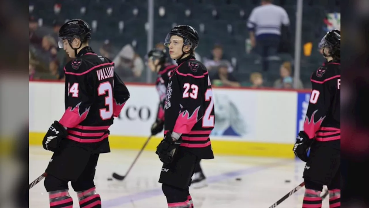 Hitmen rally falls short as Rebels snatch 4-3 road win at Dome