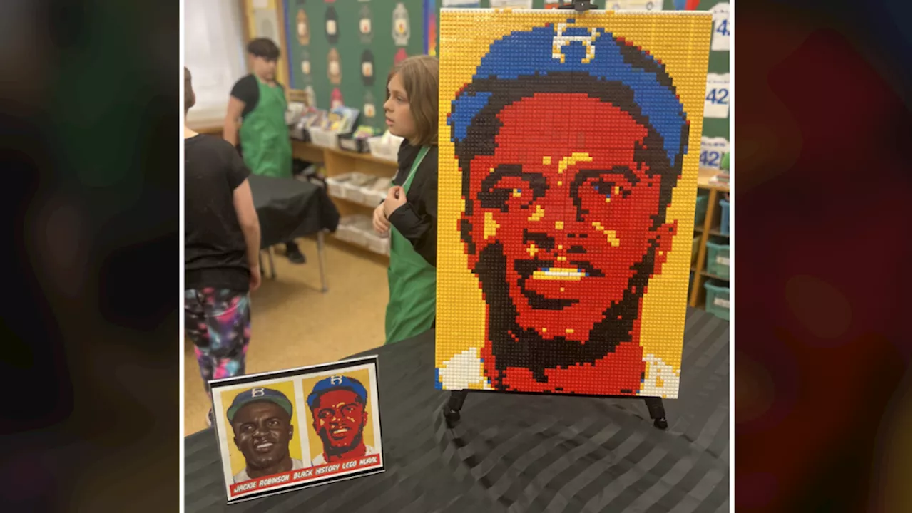 Prescott, Ont. students wrap up Black History Month by showcasing portrait mosaics of 5 Black trailblazers