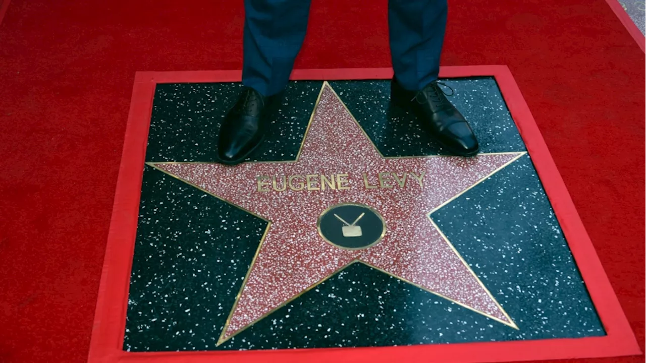 Eugene Levy receives star on Hollywood Walk of Fame for 'life spent making people laugh'