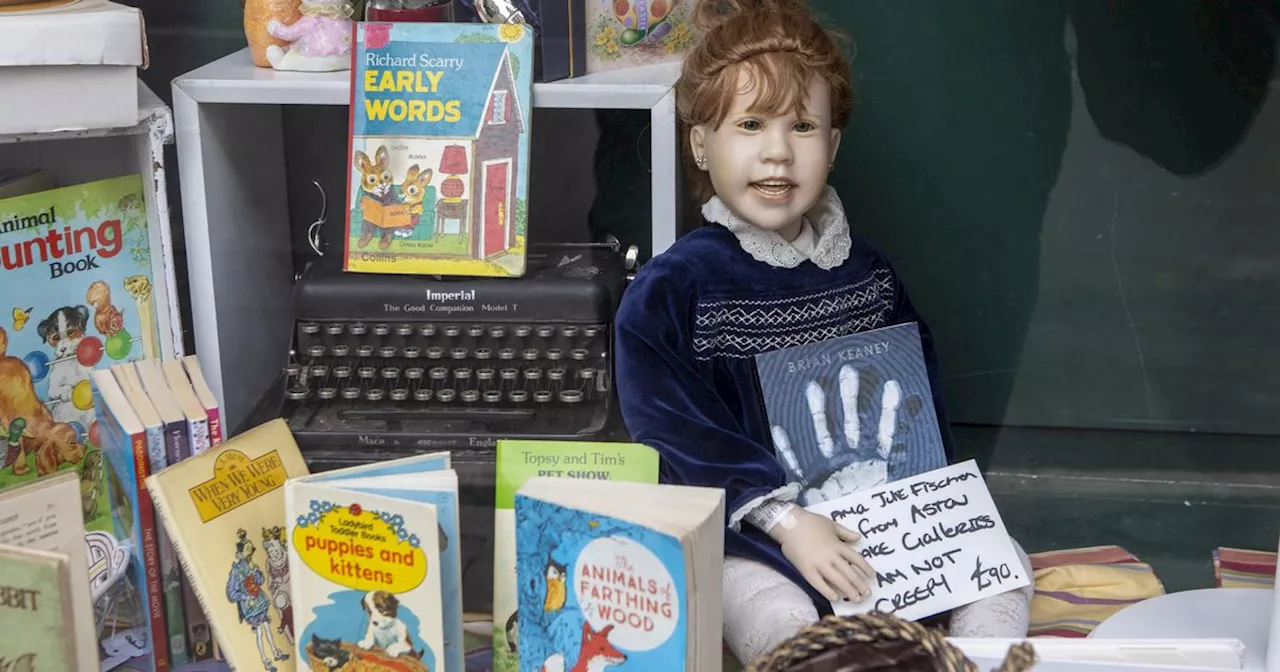 Edinburgh charity shop forced to put 'I am not creepy' sign on 'haunted' doll