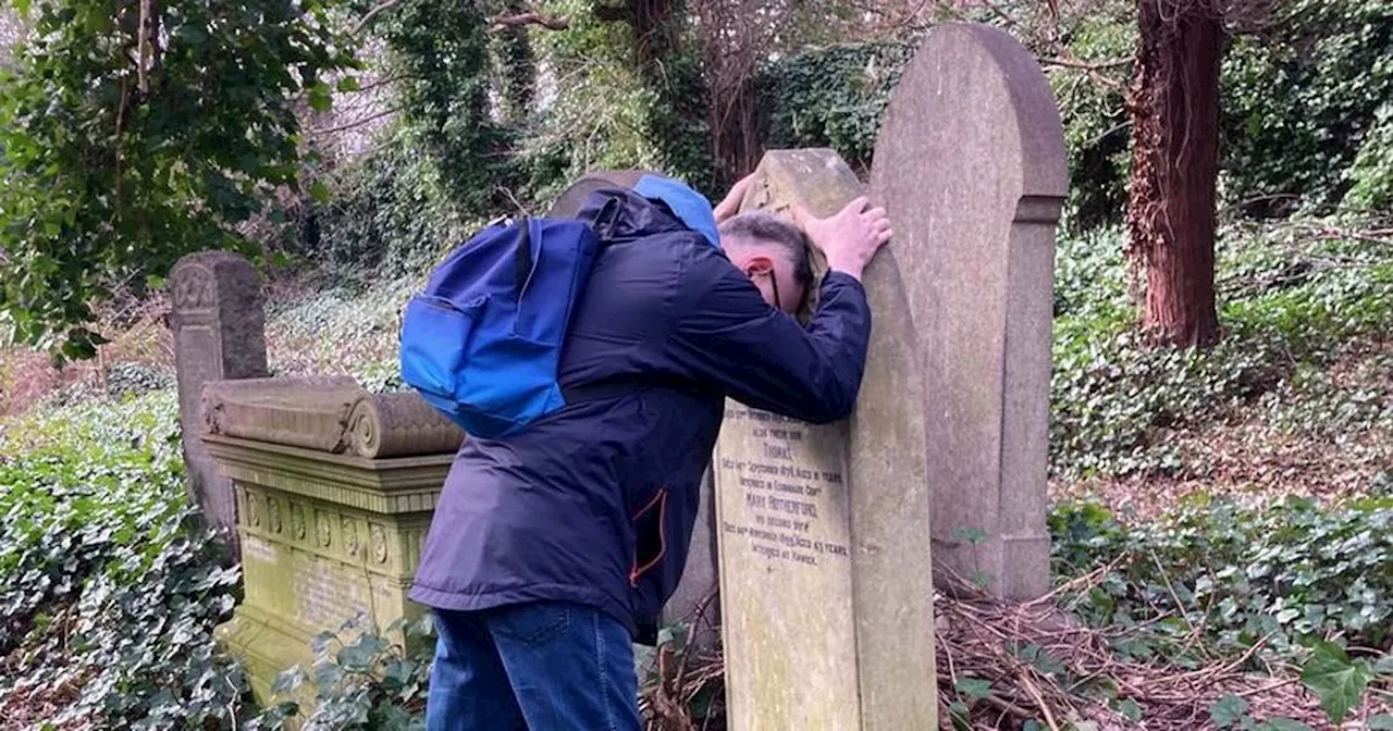 Man reunited with long-lost family grave in Edinburgh cemetery after encounter