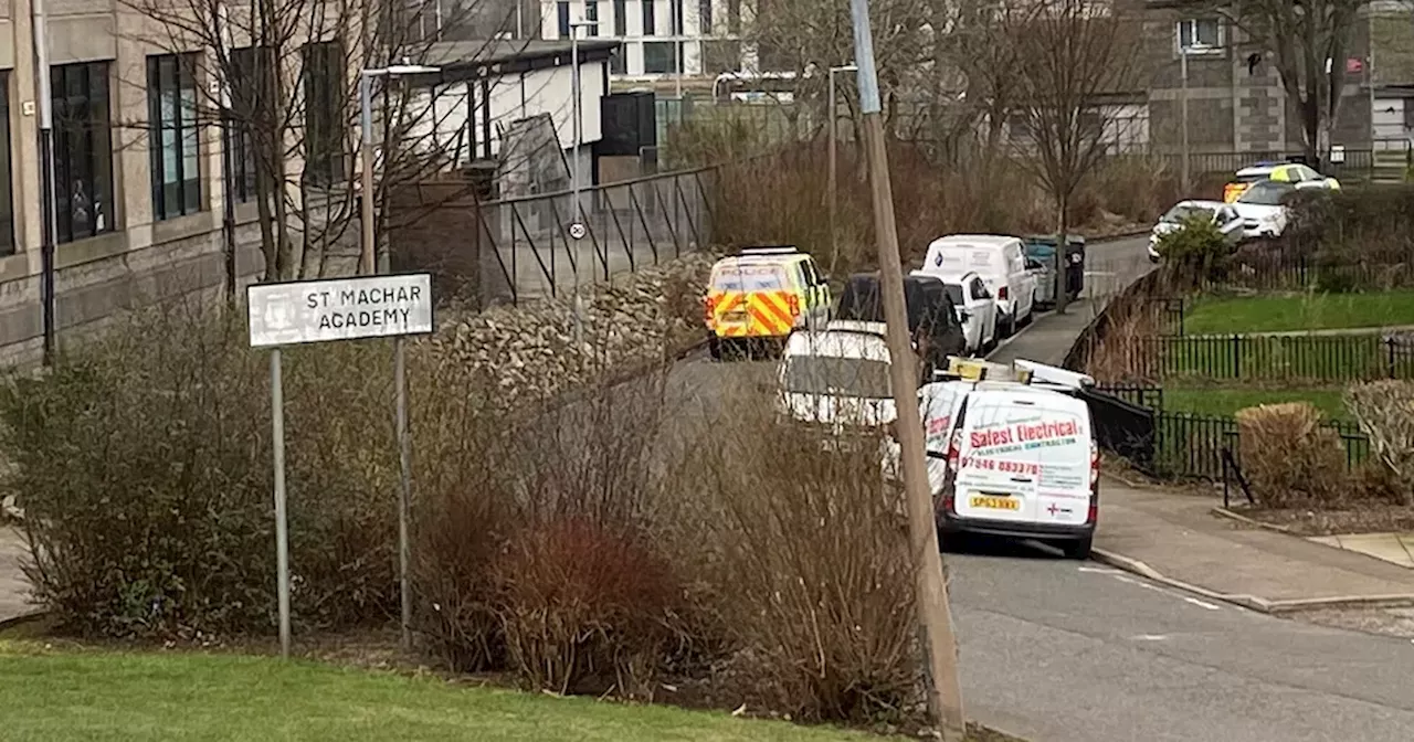 Two men arrested after 'incident with bladed weapons' near Aberdeen school