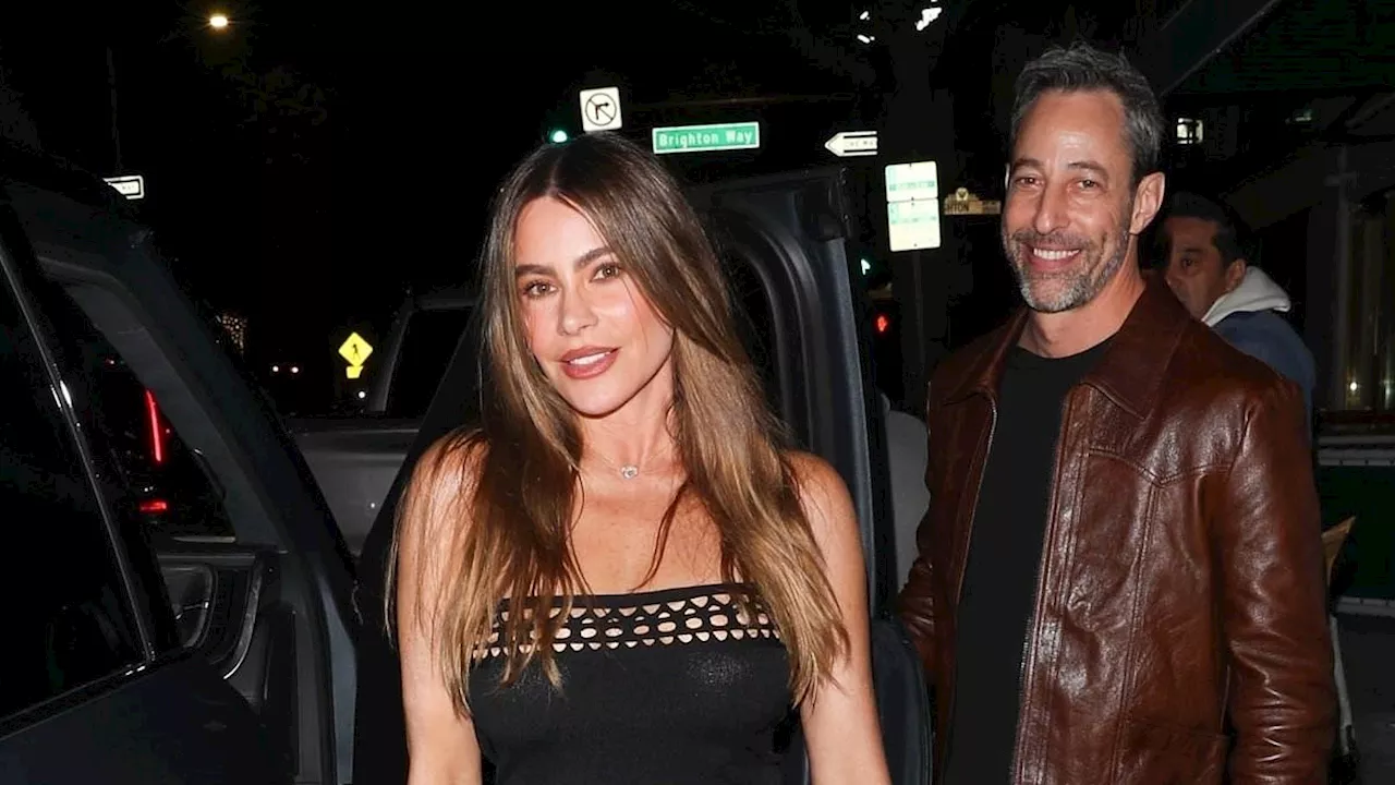 Sofia Vergara date with boyfriend Justin Saliman in Beverly Hills