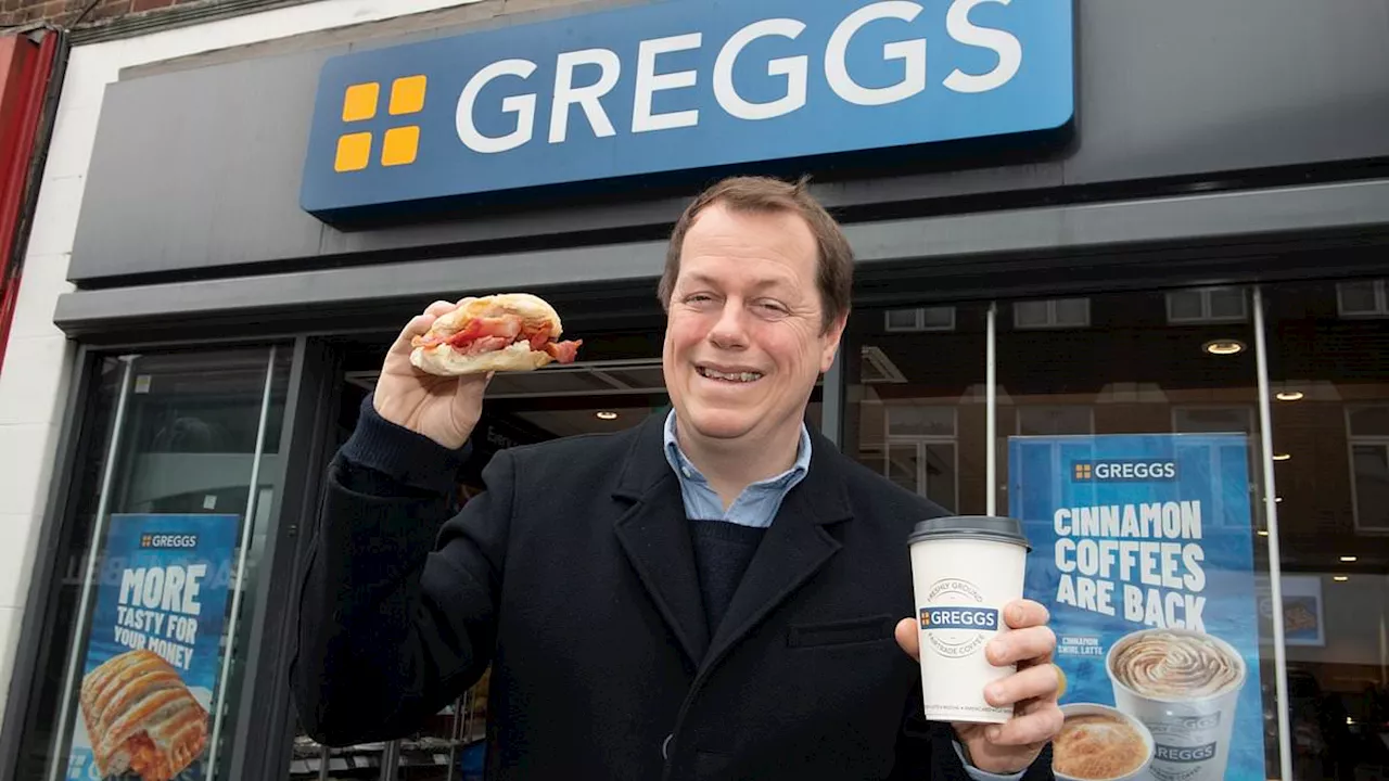 Which Greggs top sellers are foodie TOM PARKER BOWLES'S favourites... and which did he say could be...