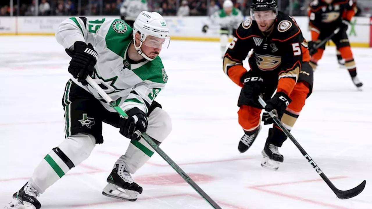 Dallas Stars beat Anaheim Ducks, Hintz tops 300 career points