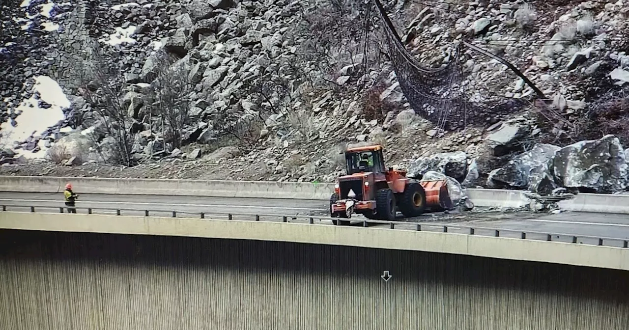 I-70 reopens in Glenwood Canyon following rockslide Thursday, CDOT says