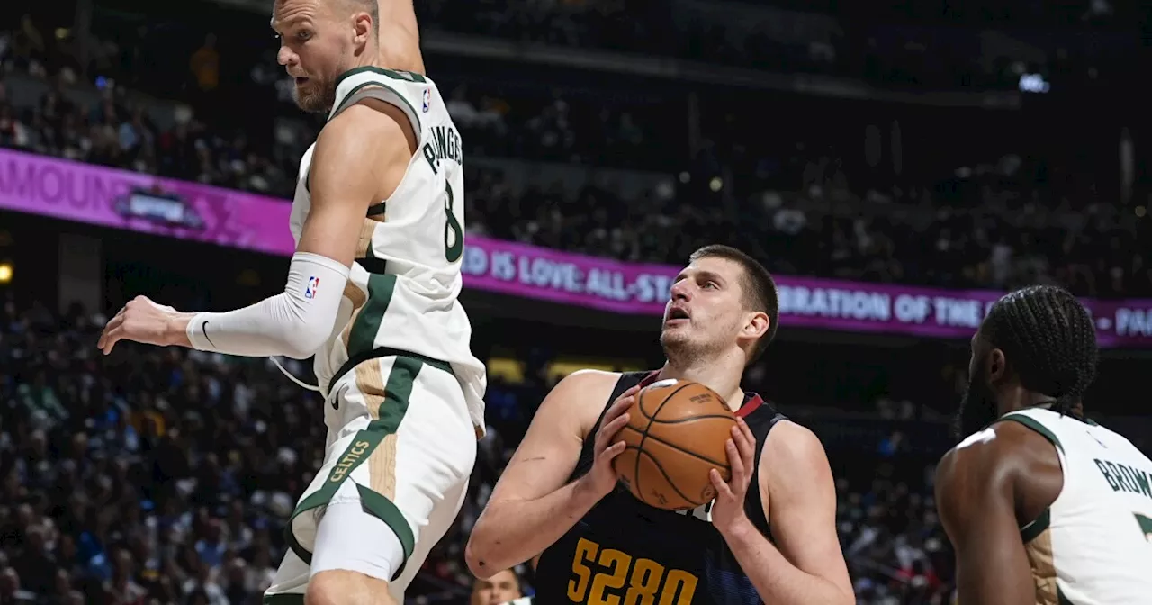 Nikola Jokic's triple-double helps Nuggets to season sweep of Celtics with 115-109 win