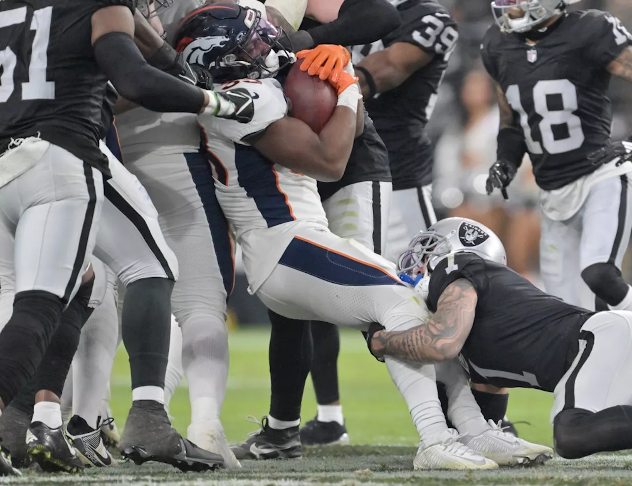 PHOTOS: Denver Broncos lose to Las Vegas Raiders 27-14 in NFL Week 18