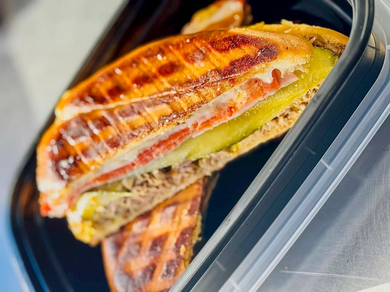 A Spin on the Cubano Sandwich Is the Star at Tula's Tapas Food Truck