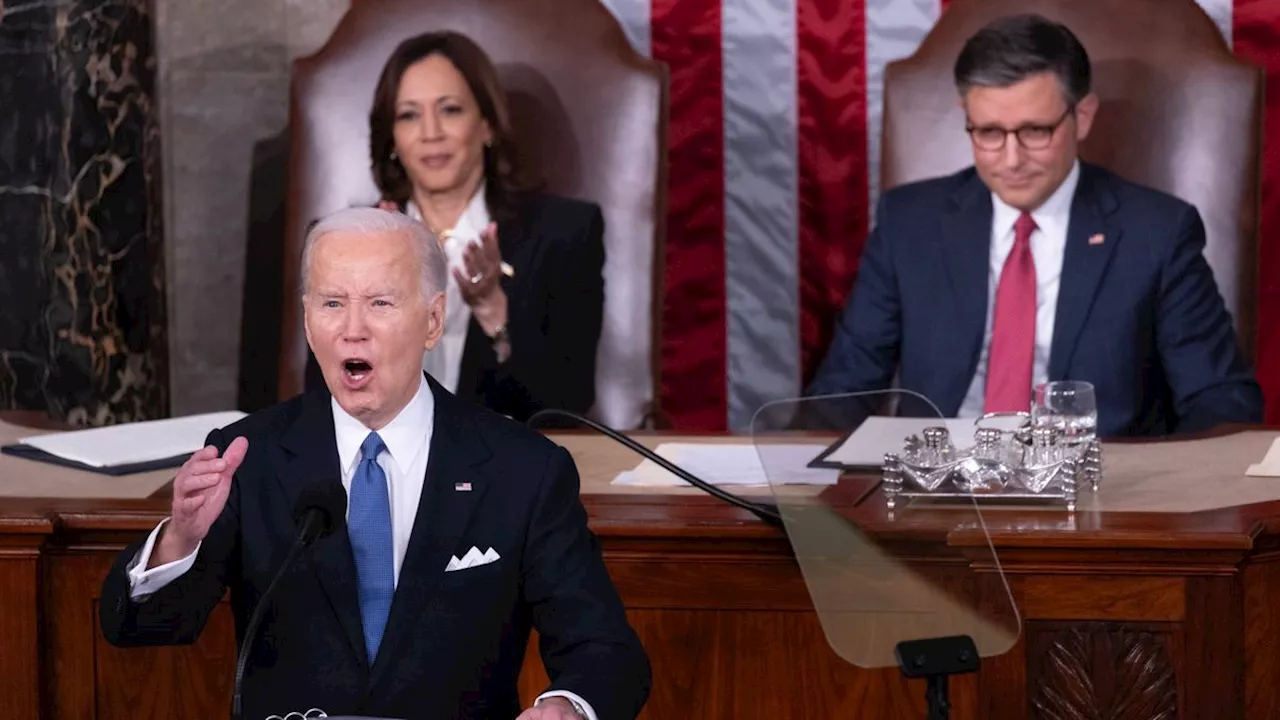 Rede zur Lage der Nation: Biden schaltet auf Attacke gegen Trump