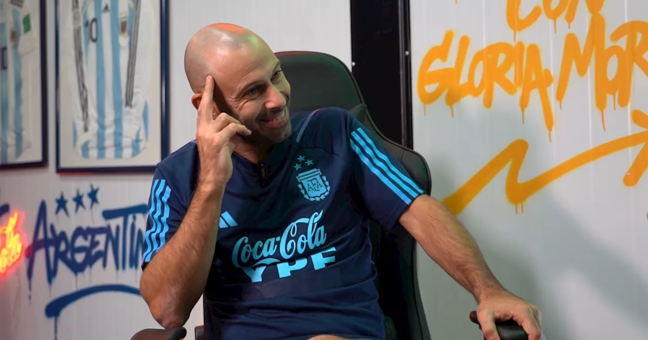 Mascherano, íntimo con Olé: de los mensajes con Scaloni en el Mundial a la charla con Messi sobre los Juegos Olímpicos