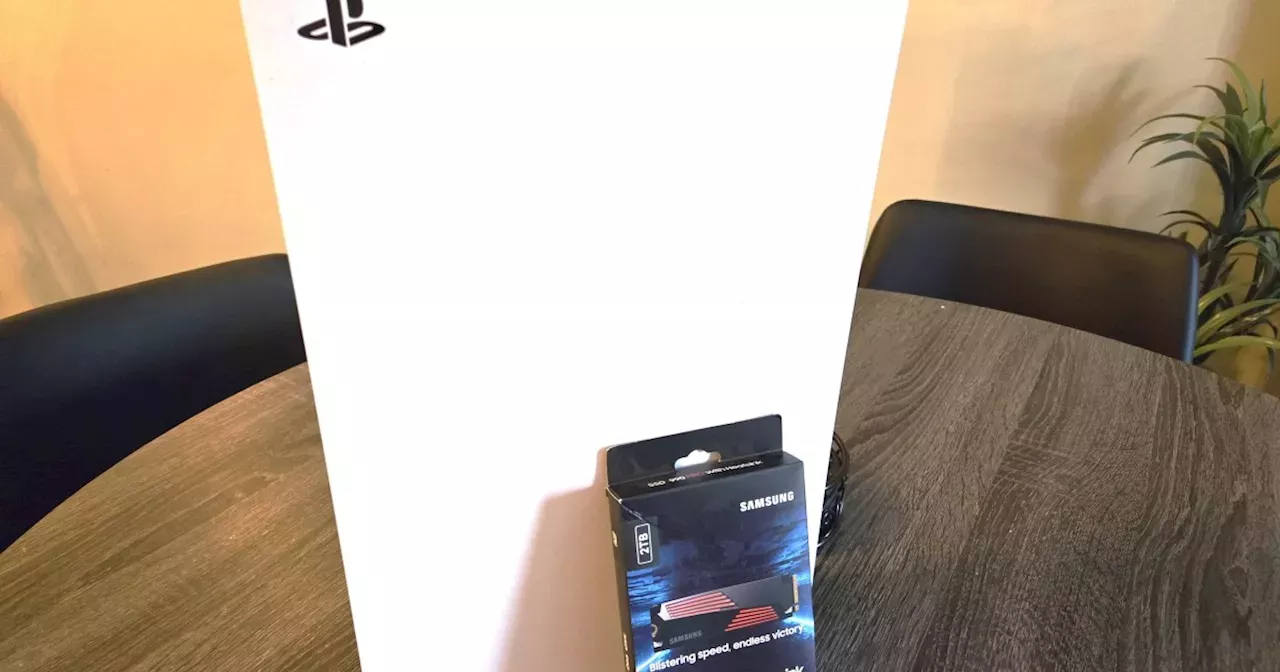 How to add an internal SSD to a PS5