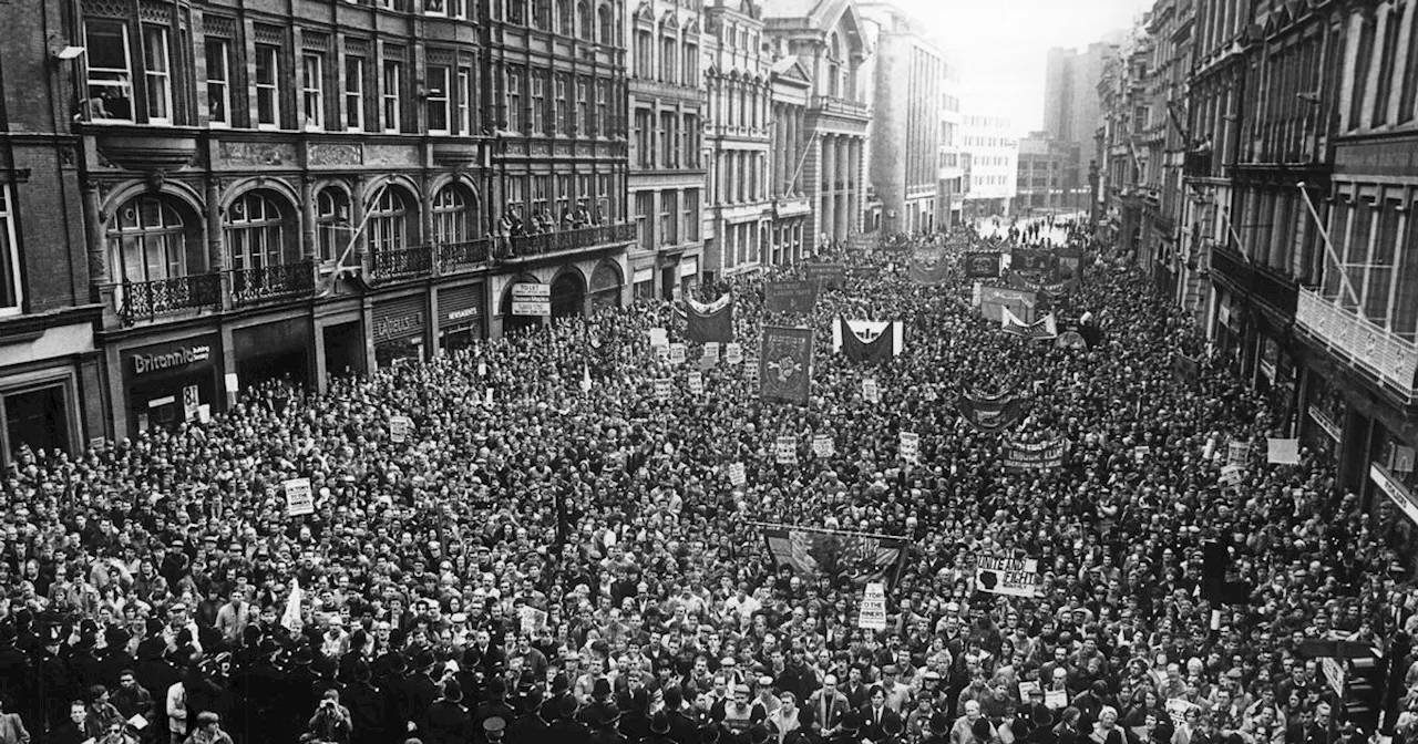 Day Liverpool came to a halt and 50,000 gathered in the city