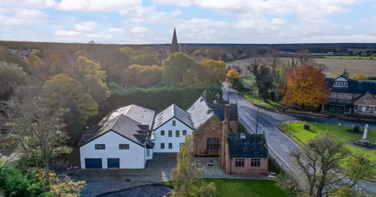 Old school in a Merseyside village transformed into mansion