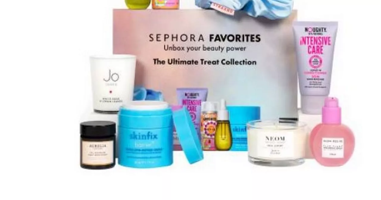 Sephora's 'amazing' £59 skincare treat box worth £246