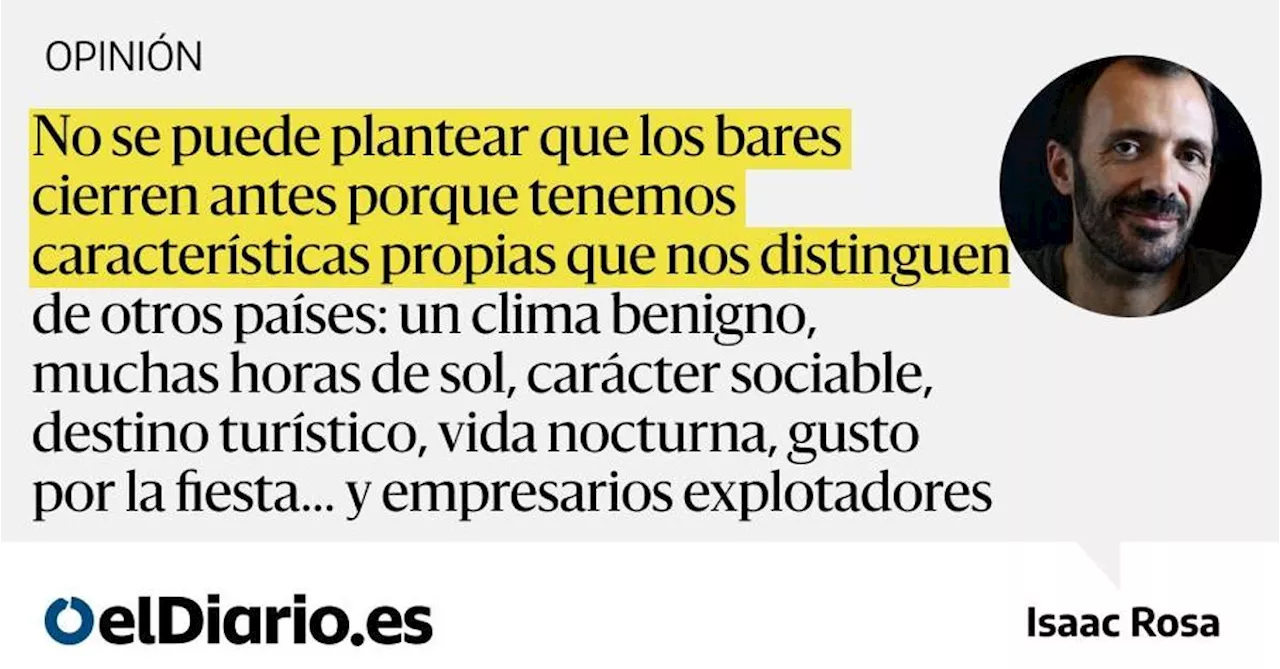 ¡Camarero, una de horarios laborales decentes!