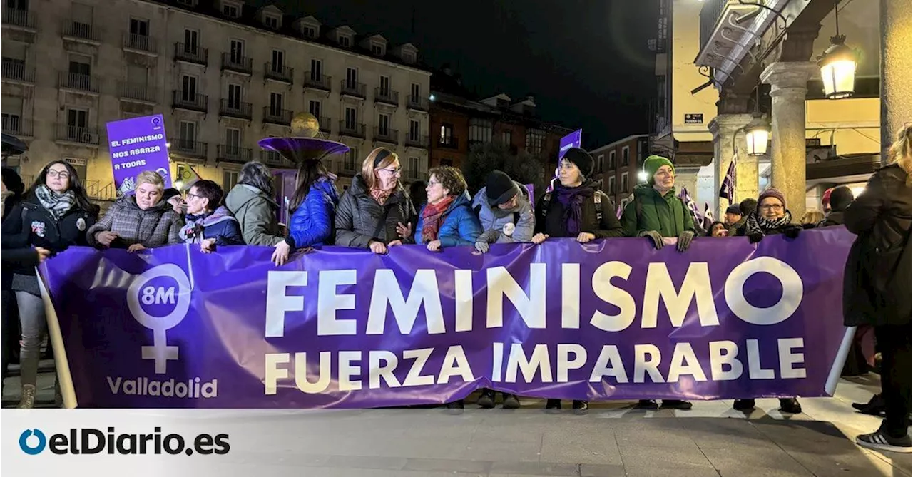 Miles de personas salen en Valladolid para mostrar que el 'feminismo una fuerza imparable'