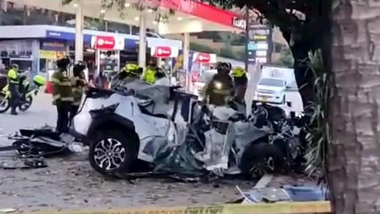 Bogotá: este es el joven que murió en violento accidente en camioneta de alta gama