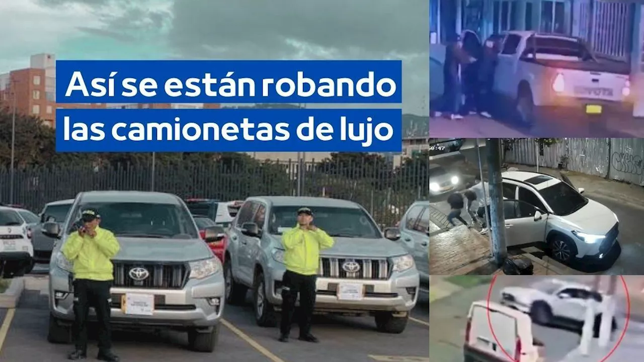 El mercado ilegal de las camionetas de lujo en Colombia: así se las están robando