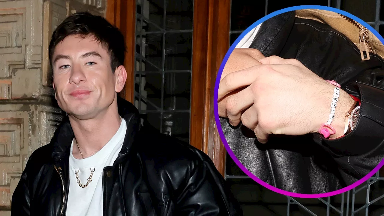 Barry Keoghan Sports 'Sabrina' Friendship Bracelet Amid Sabrina Carpenter Romance Rumors