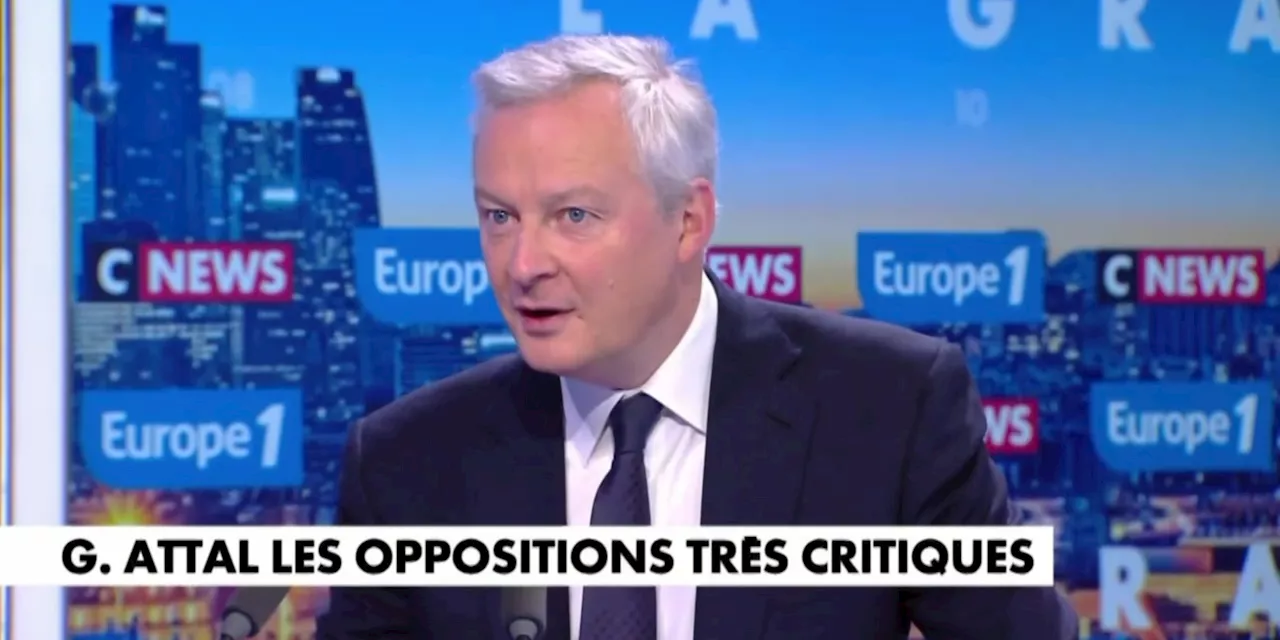 Bruno Le Maire : «Ce que demandent les agriculteurs, c'est de la justice»