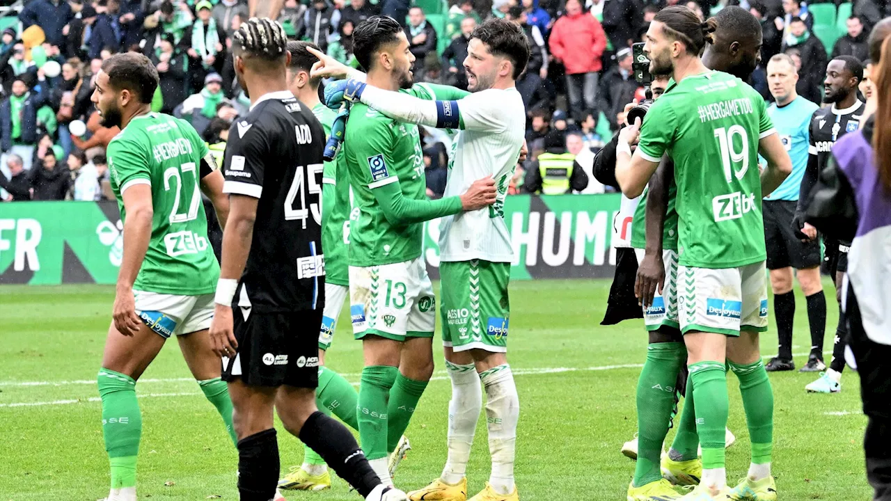 Ligue 2 : Saint-Etienne s'offre le leader Auxerre (1-0)