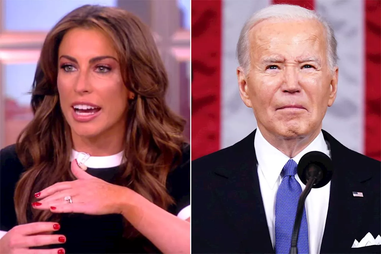 The View star says Joe Biden exceeded expectations by not dying during State of the Union address