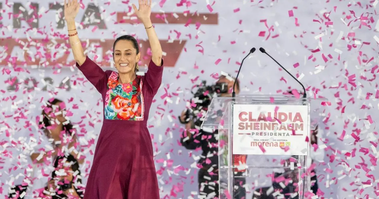 Claudia Sheinbaum arranca campaña presidencial en el Zócalo con concentración masiva