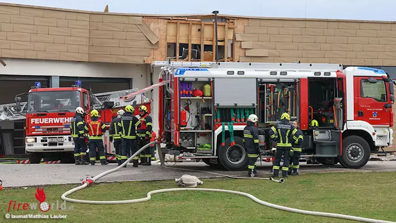 Oö: Heftige Explosion bei Bäckerei- und Konditoreibetrieb im Ortszentrum von Hartkirchen