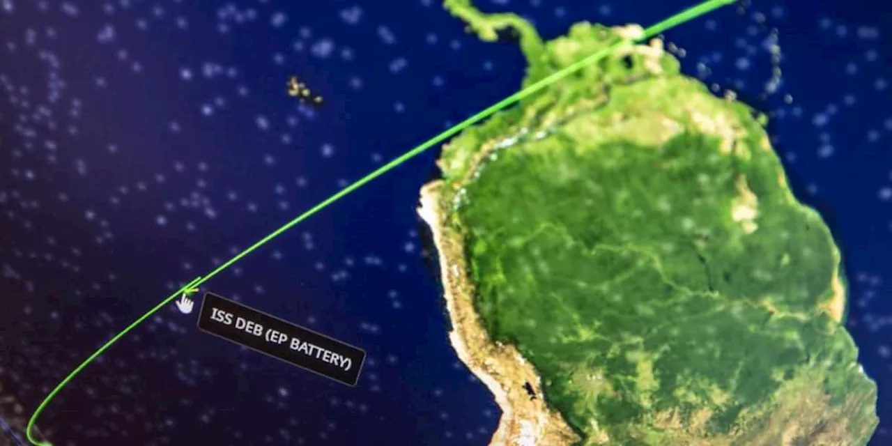 Aktuelles: Reste von ISS-Batterie stürzen in den Atlantik