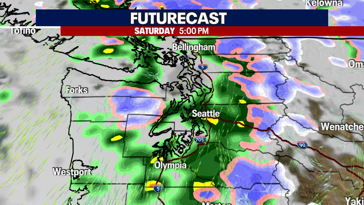 Seattle Weather: Wet and windy weekend ahead