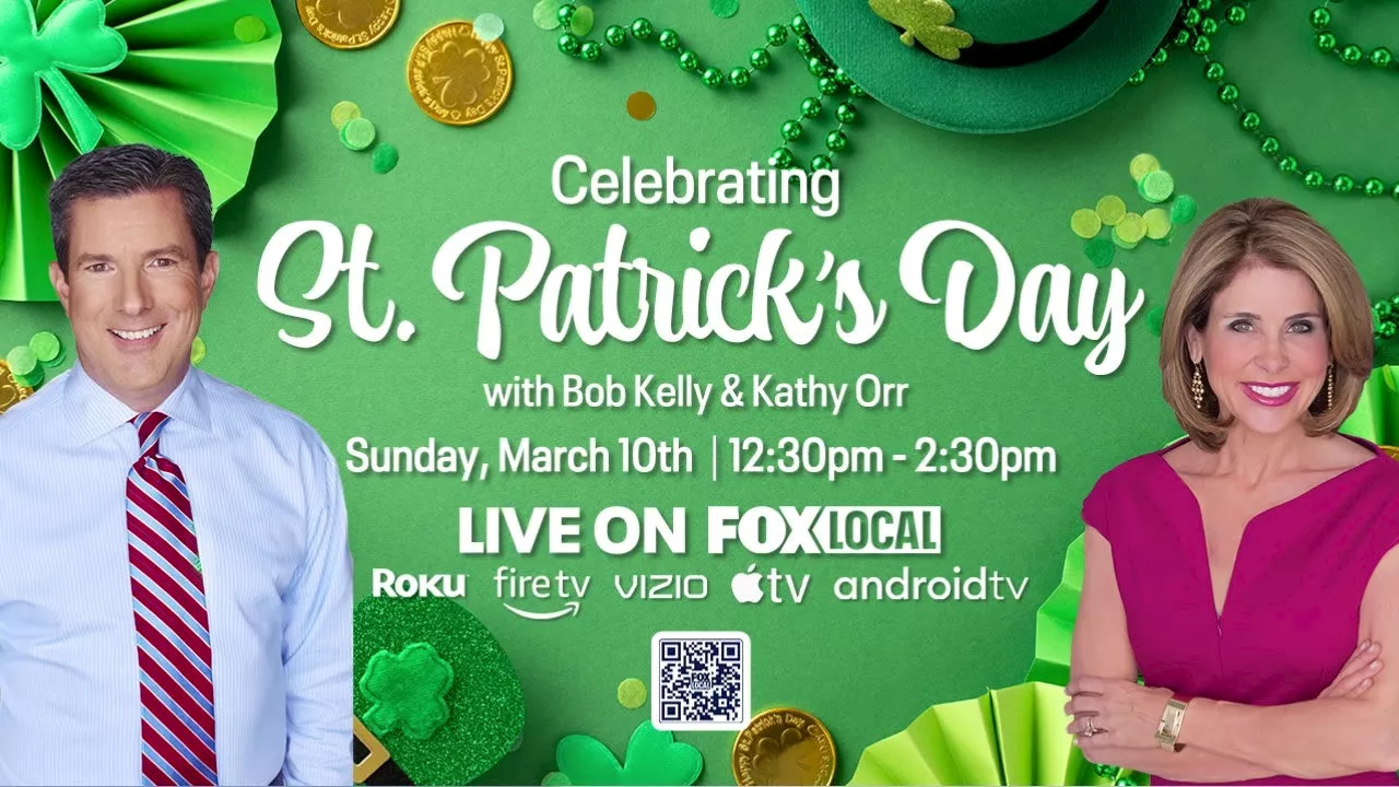 WATCH: Celebrate St. Patrick’s Day with FOX 29’s Bob Kelly and Kathy Orr