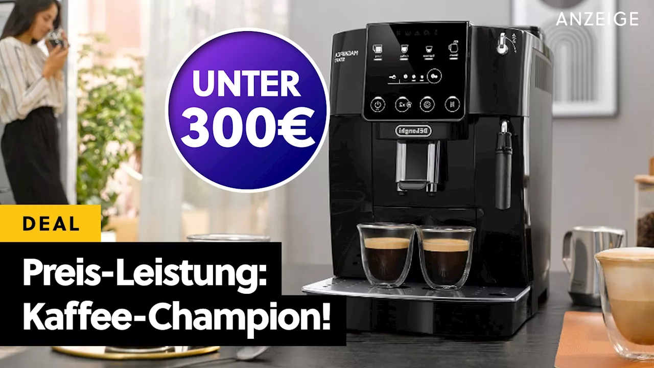 Siemens, Jura & Co. können da einpacken: Dieser Kaffeevollautomat hat das mit Abstand beste Preis-Leistungs-Verhältnis