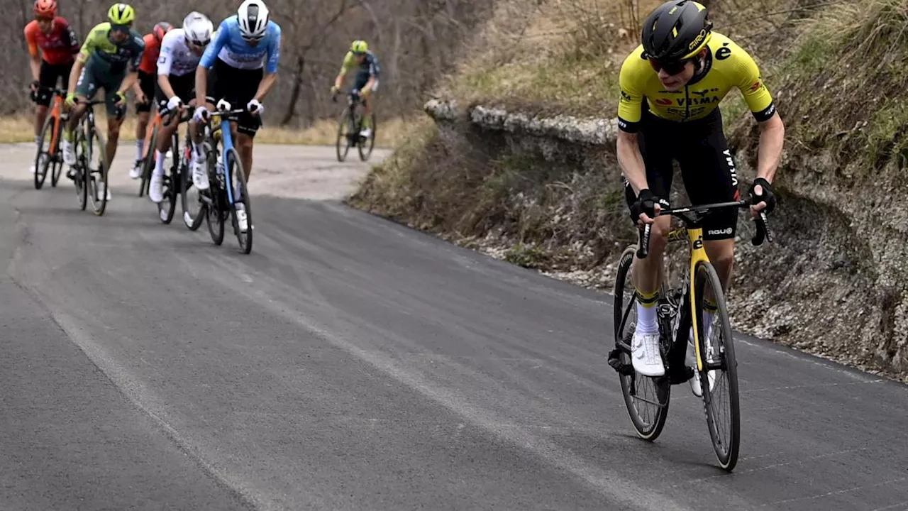 Tirreno-Adriatico, Vingegaard show: vince a Valle Castellana ed è nuovo leader della corsa