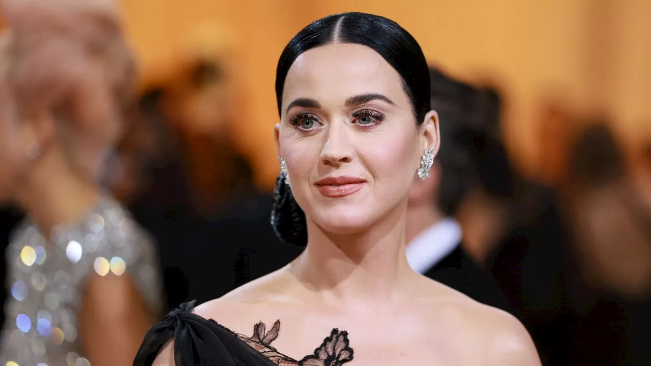 Katy Perry Debuts A Micro Fringe & Her Longest Ponytail Yet