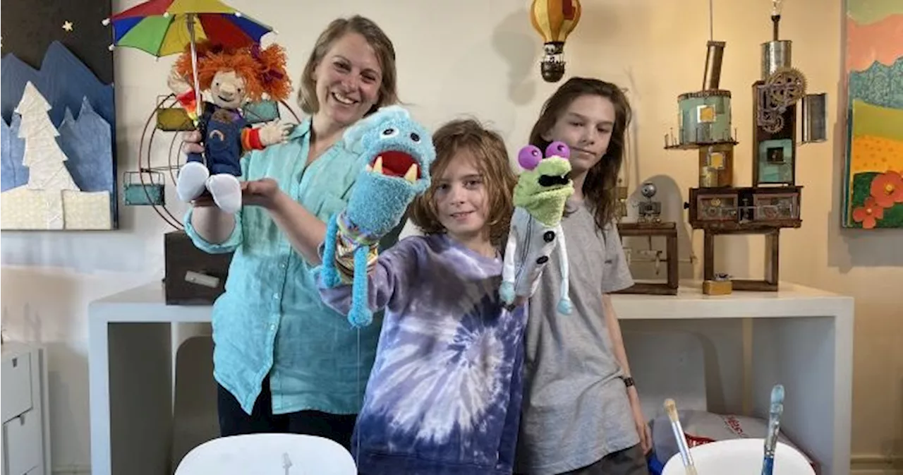 Puppet project: Calgarians learn to make ‘really entertaining’ little characters