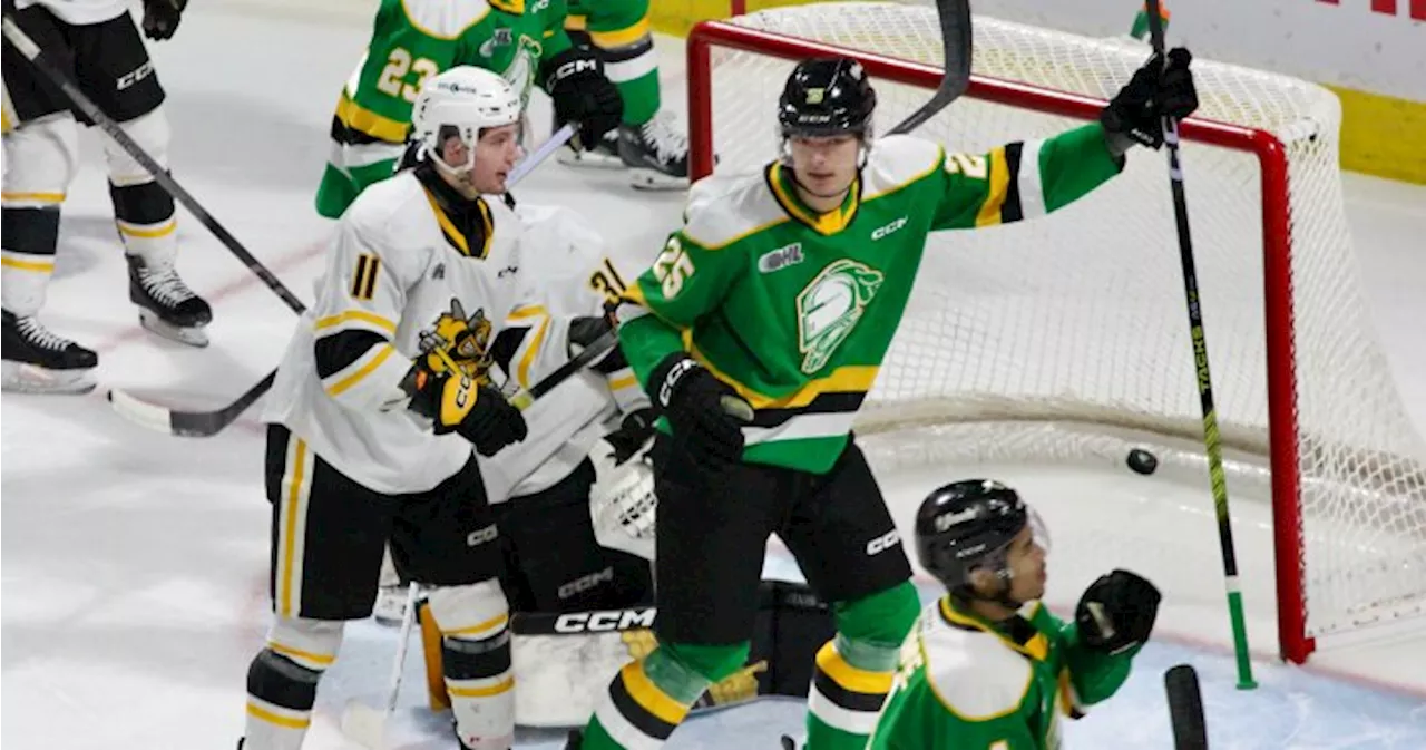 Ruslan Gazizov hits 30 goals as London Knights knock off Sarnia Sting