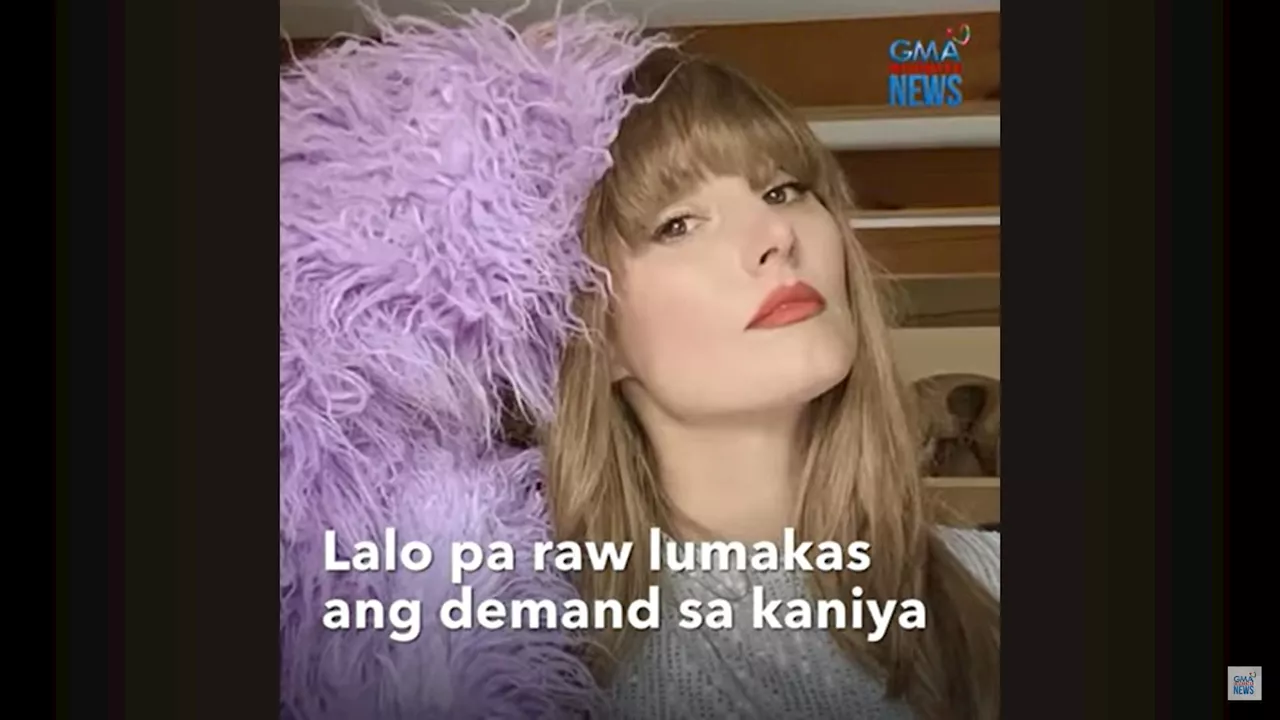 Babae, pinagkakaguluhan at nagkaroon ng fans dahil sa pagkakahawig kay Taylor Swift