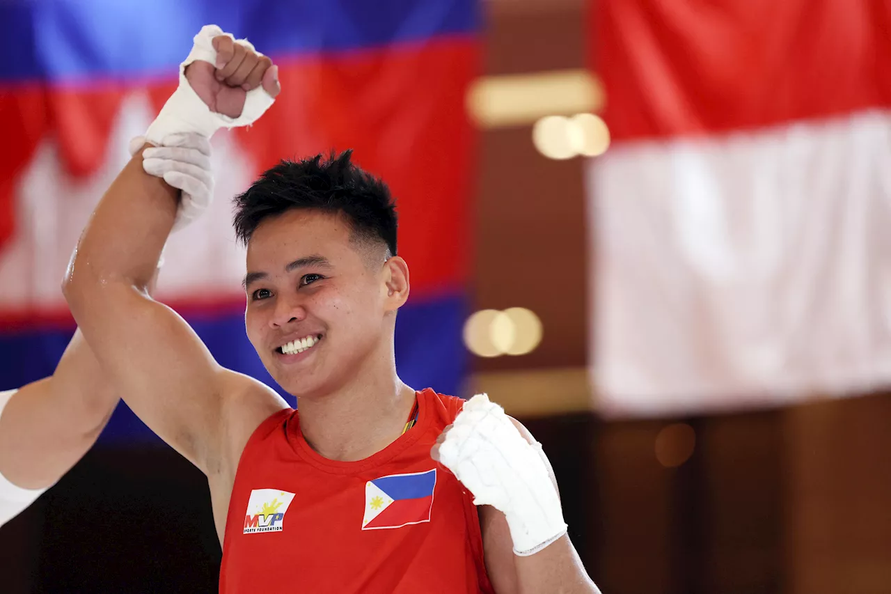 Nesthy Petecio advances to QF of Olympic qualifiers; Paalam, Villegas head to Round of 16