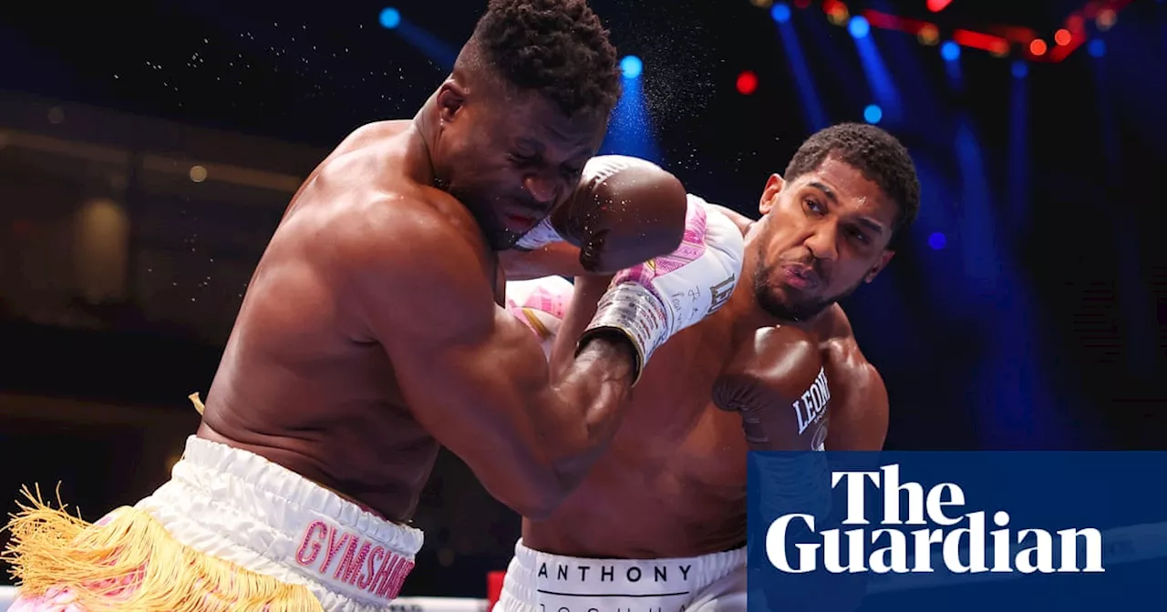 Anthony Joshua drops Francis Ngannou three times in savage two-round destruction