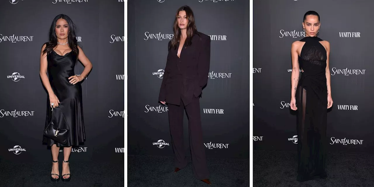 Celebrities Brought Their Chicest Fashion to Saint Laurent's Pre-Oscars Party