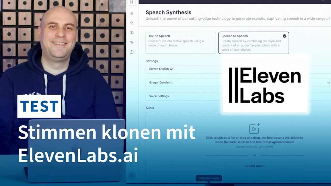 Angriff der Klonstimmen: Eleven Labs KI im Video-Test