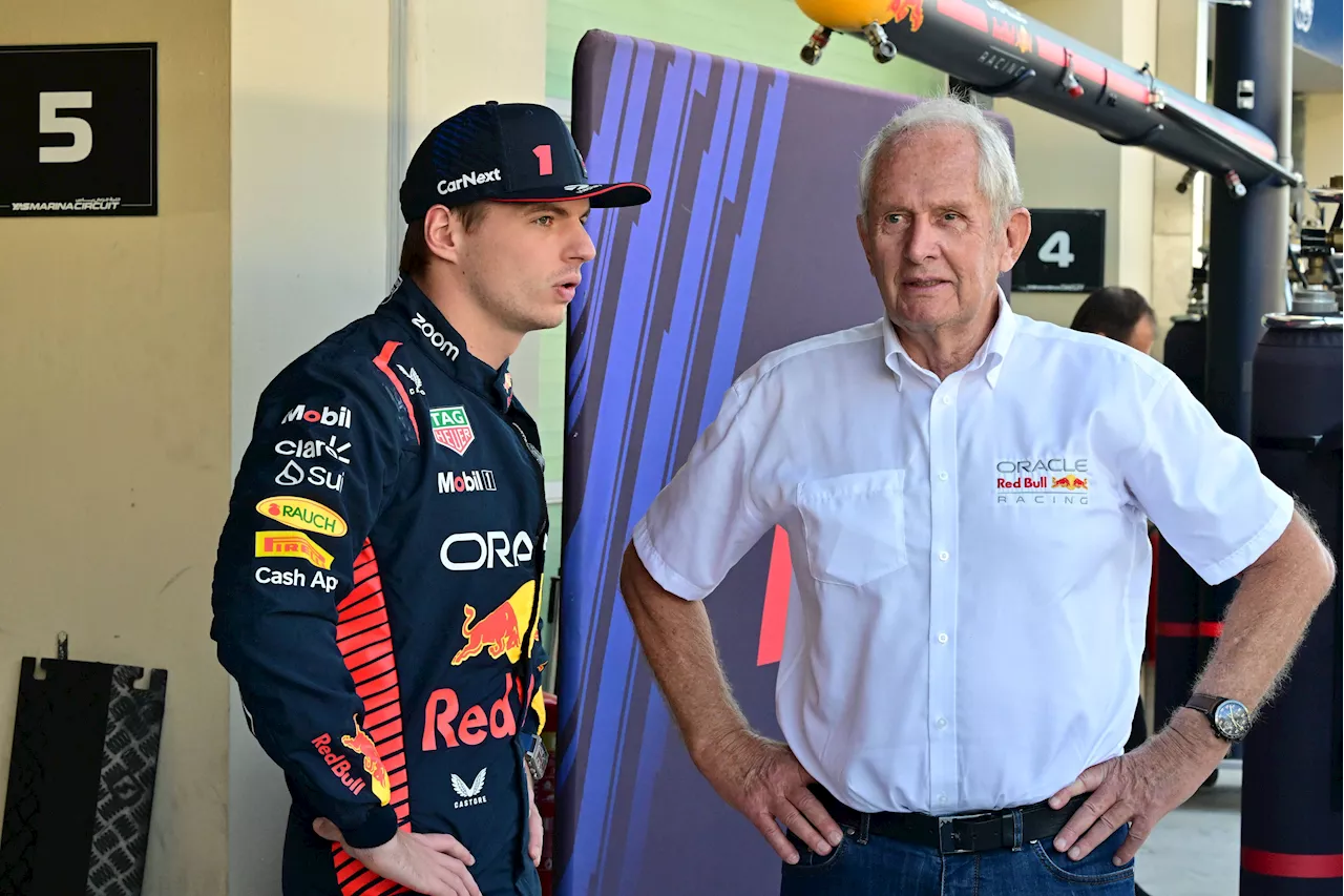 Schweigen für Horner! Verstappen stützt Marko