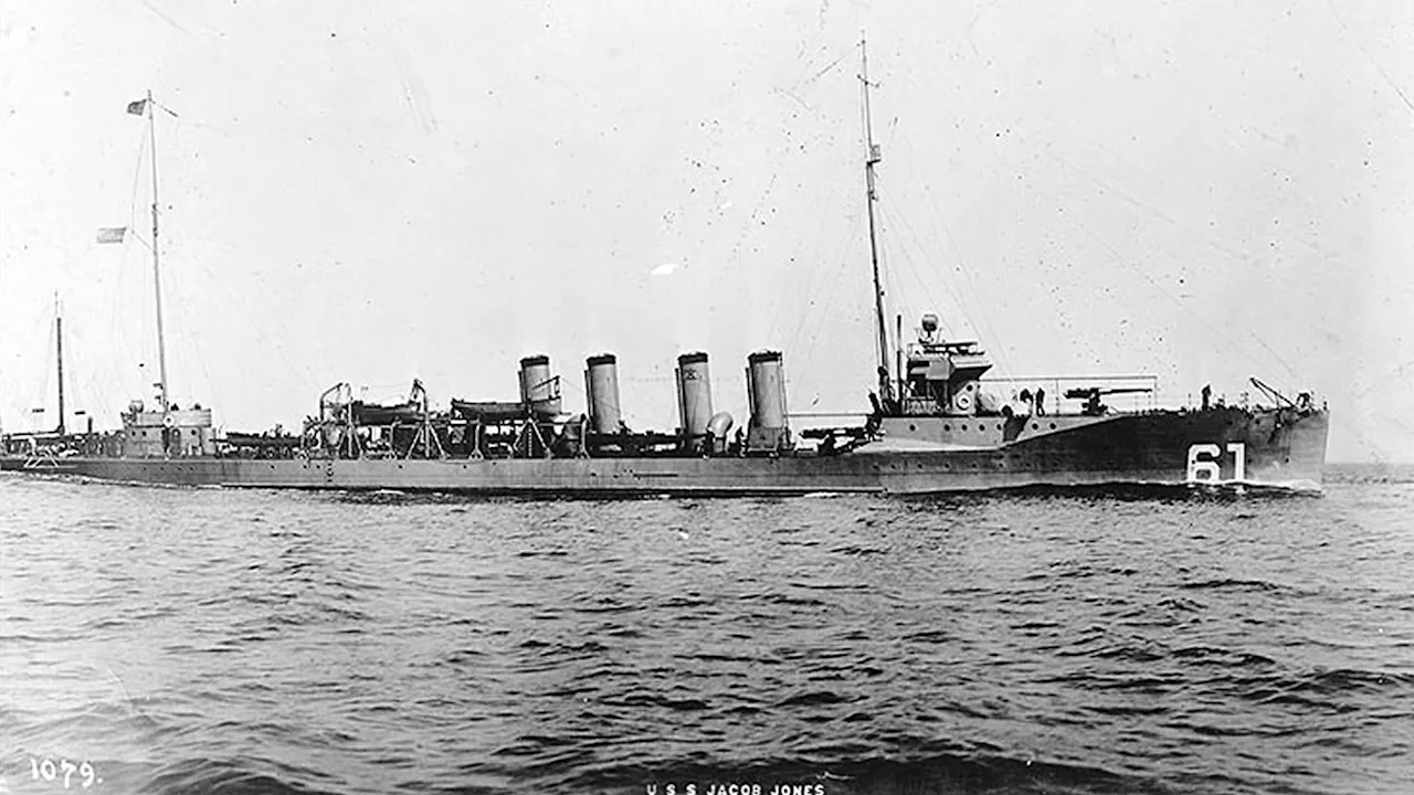 WW1 USS Jacob Jones’ bell raised after over 100 years