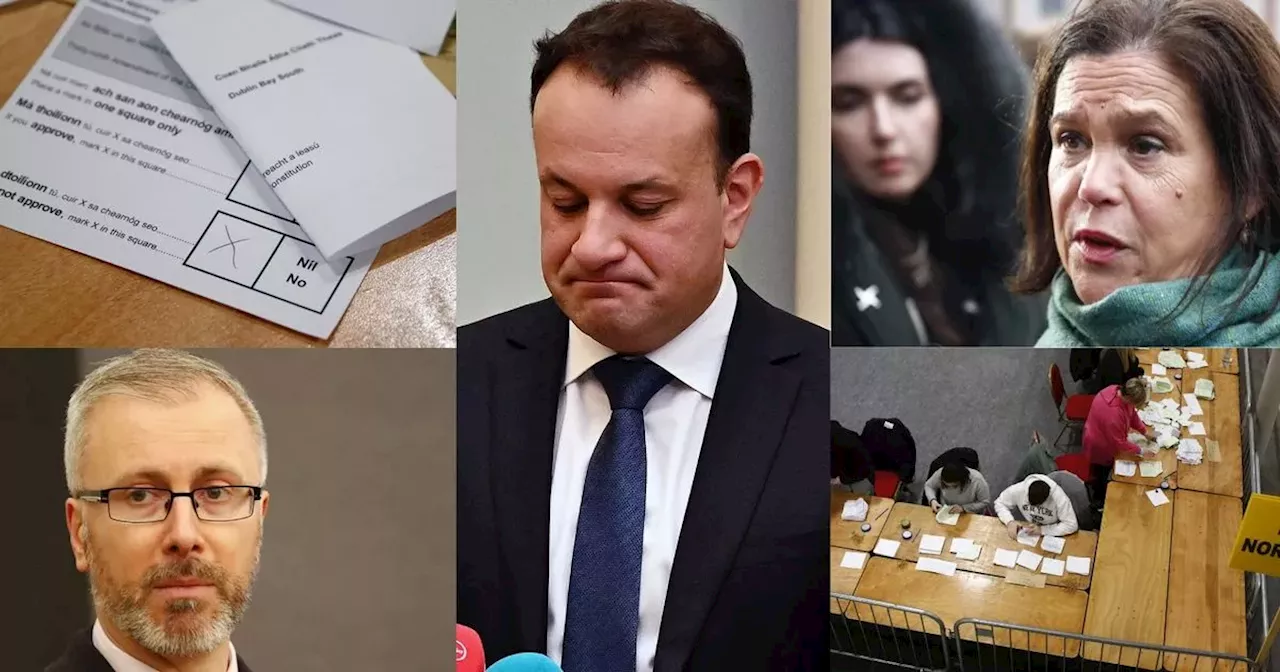 Referendums Ireland 2024 recap: Official results as family and care referendums rejected