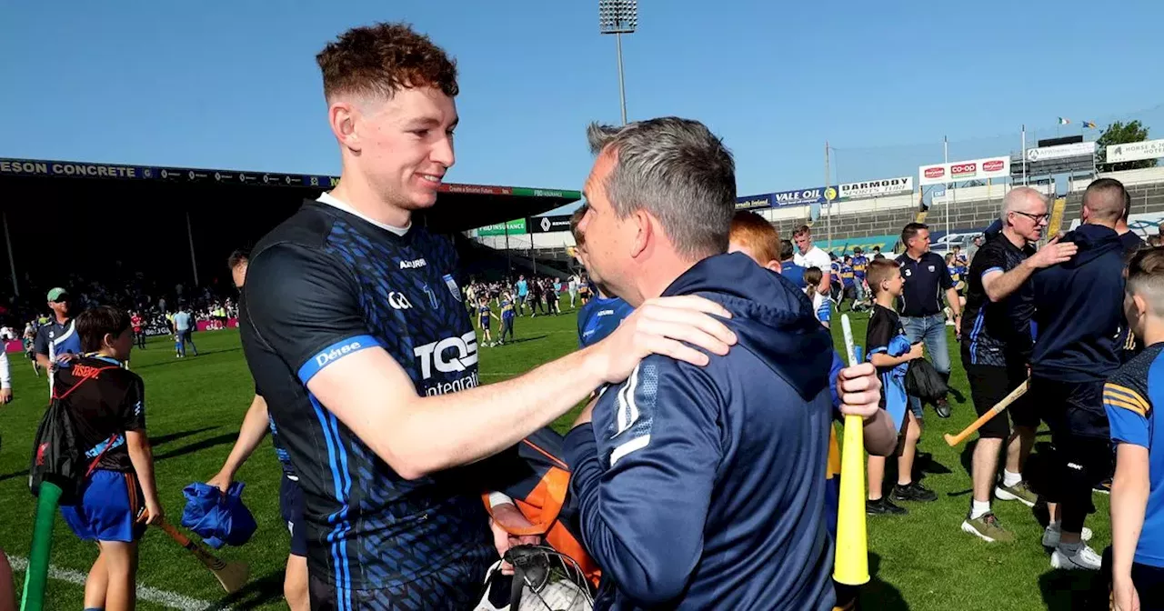 Shaun O'Brien holding tight to the Waterford No 1 jersey this time