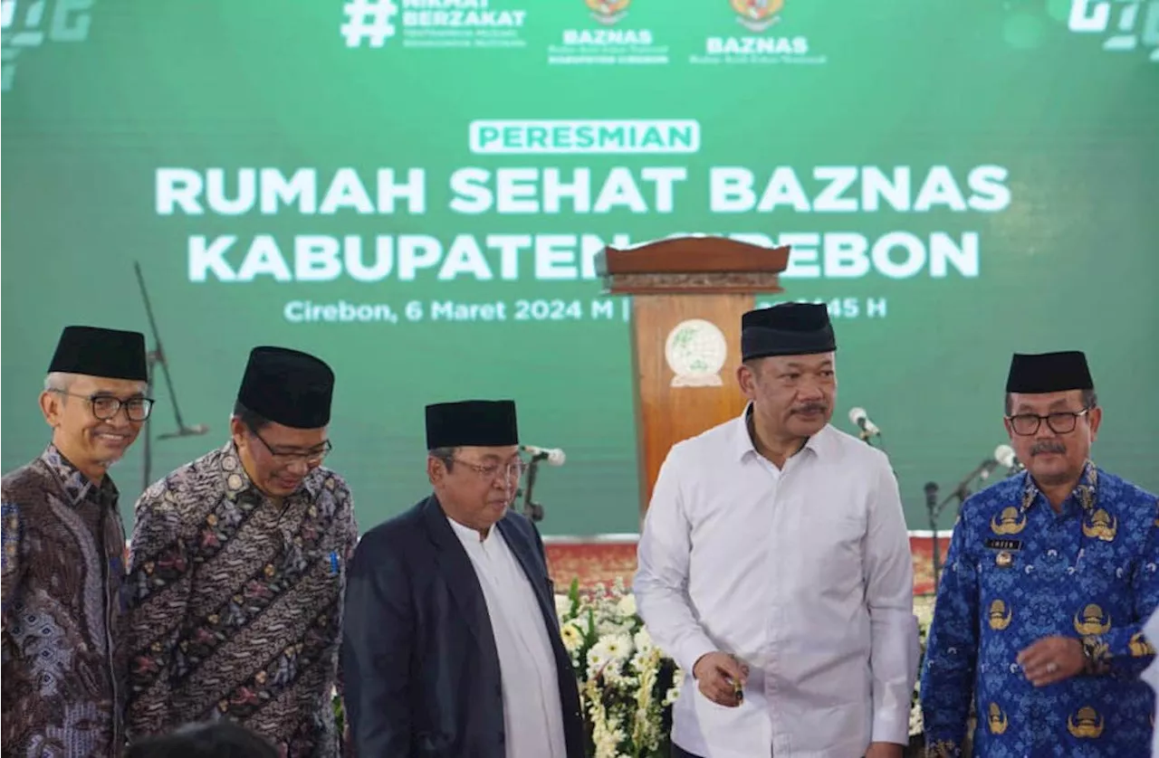 Kemenag Resmikan Rumah Sehat BAZNAS di Ponpes KHAS Kempek